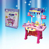 Kitchen play set with 35 pieces available from A1BabyCare - your source for discount baby products